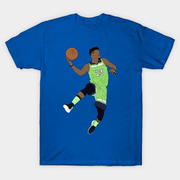 Jimmy Butler Minnesota T-Shirt by rattraptees
